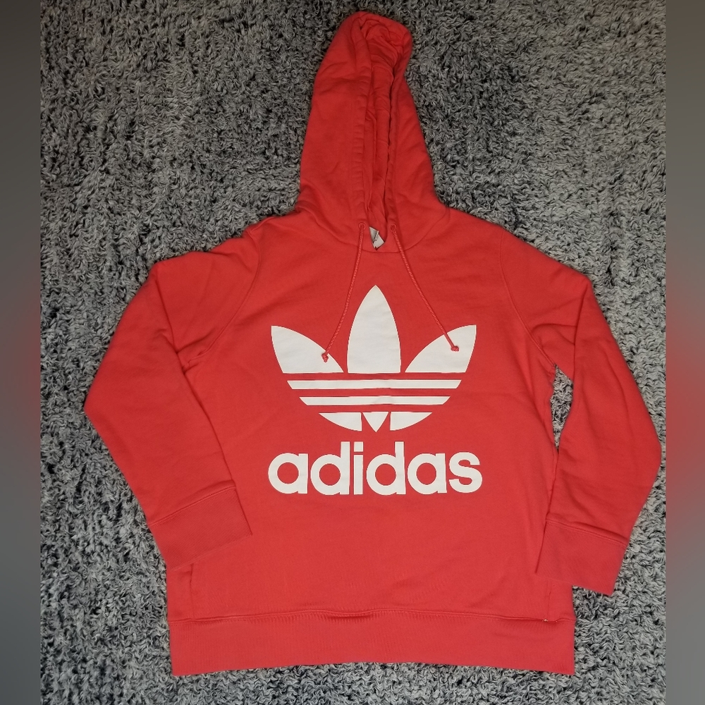 Adidas Women's Red Hoodie